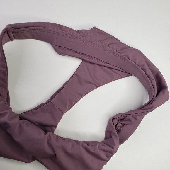 Lulus Feeling Beach-y‎ Dusty Purple Bikini Bottom M High Waist - Picture 9 of 10